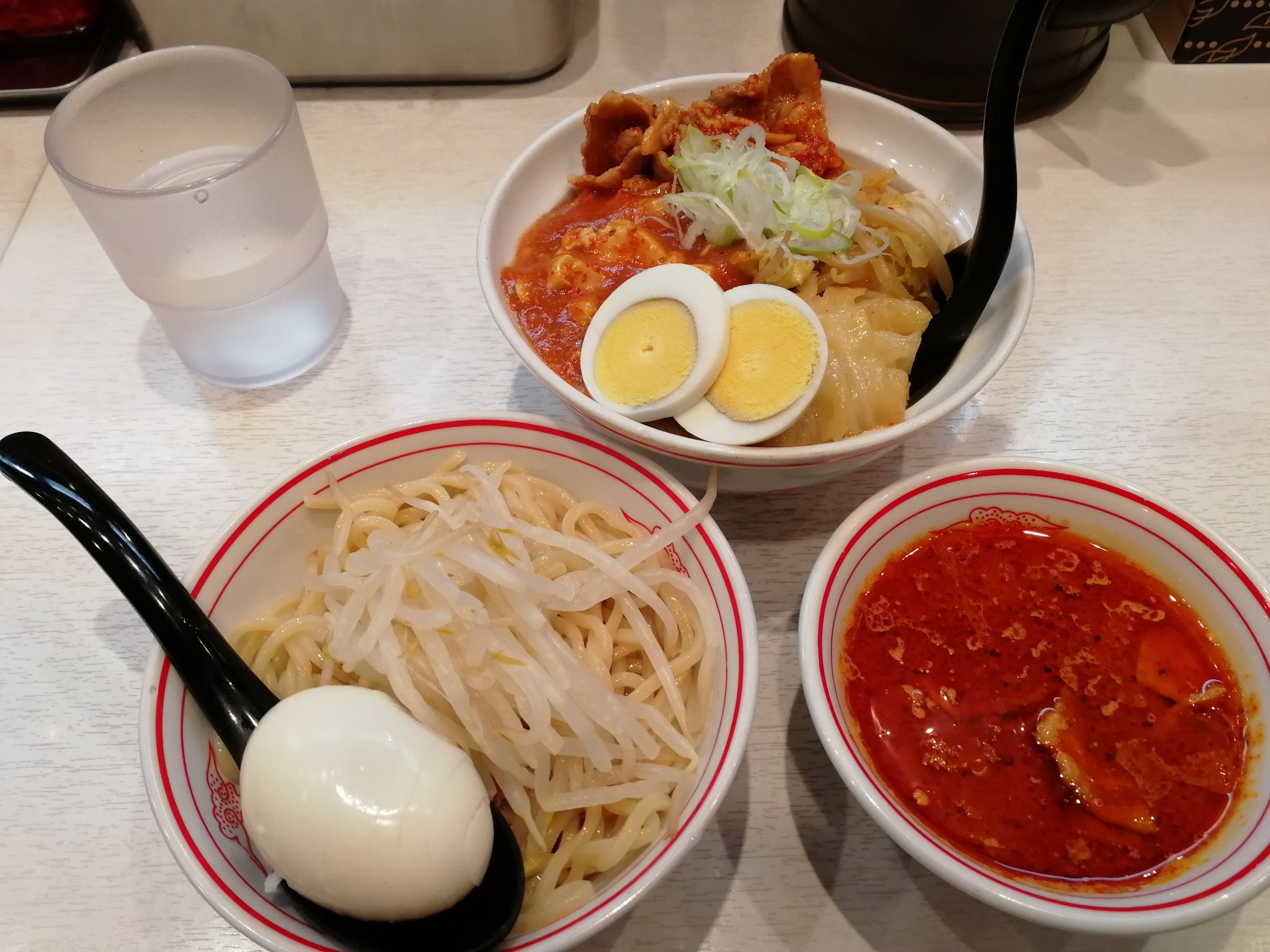 半蒙古丼半ラーメンセット